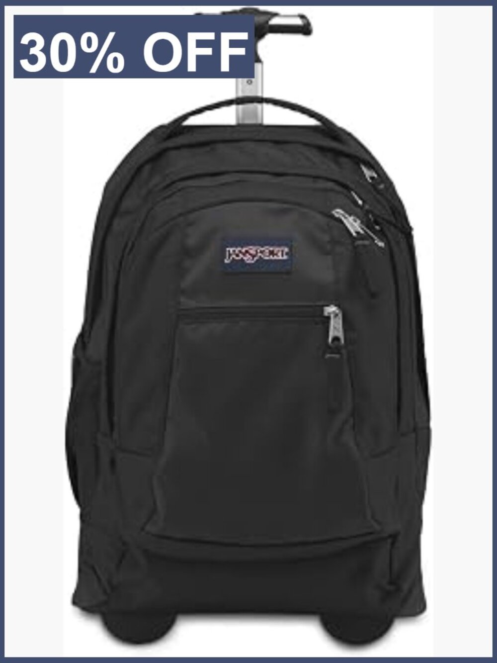 JanSport Driver 8 Rolling Backpack Convertible Wheeled Laptop Bag